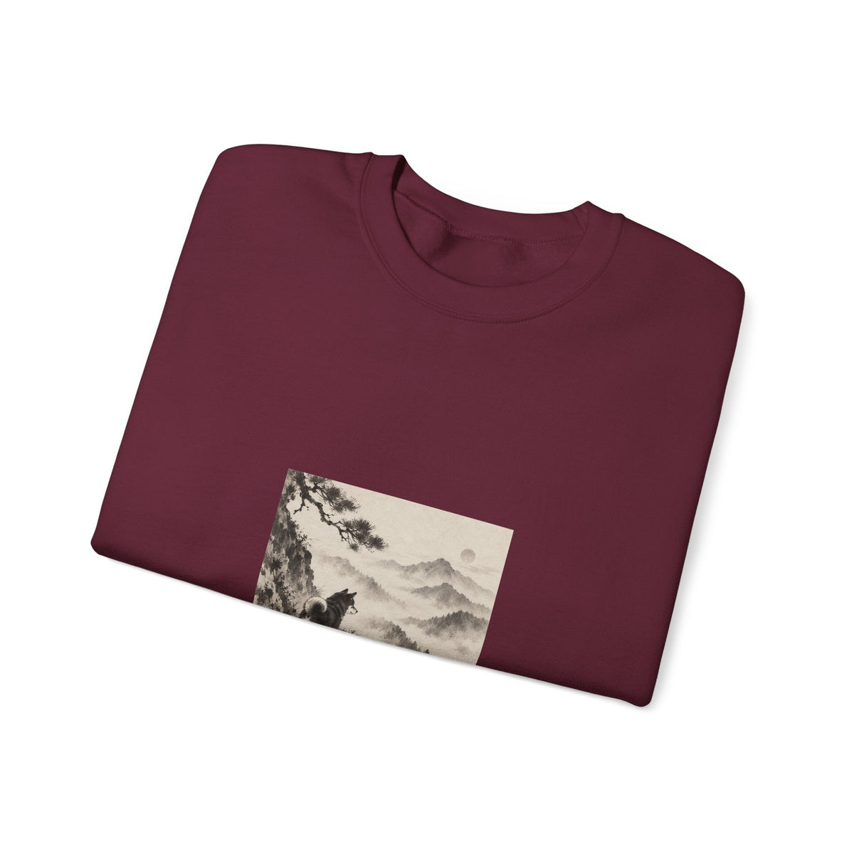 Kiriji | Shiba Inu Sumi-e Crewneck Sweatshirt