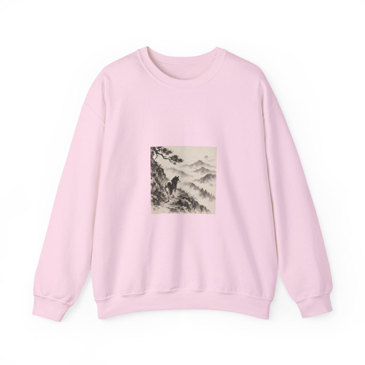 Kiriji | Shiba Inu Sumi-e Crewneck Sweatshirt