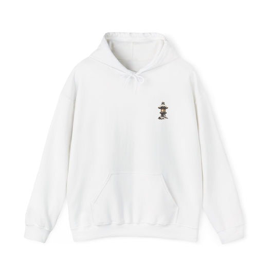 Snow Lantern | Shiba Inu Sumi-e Art Hoodie