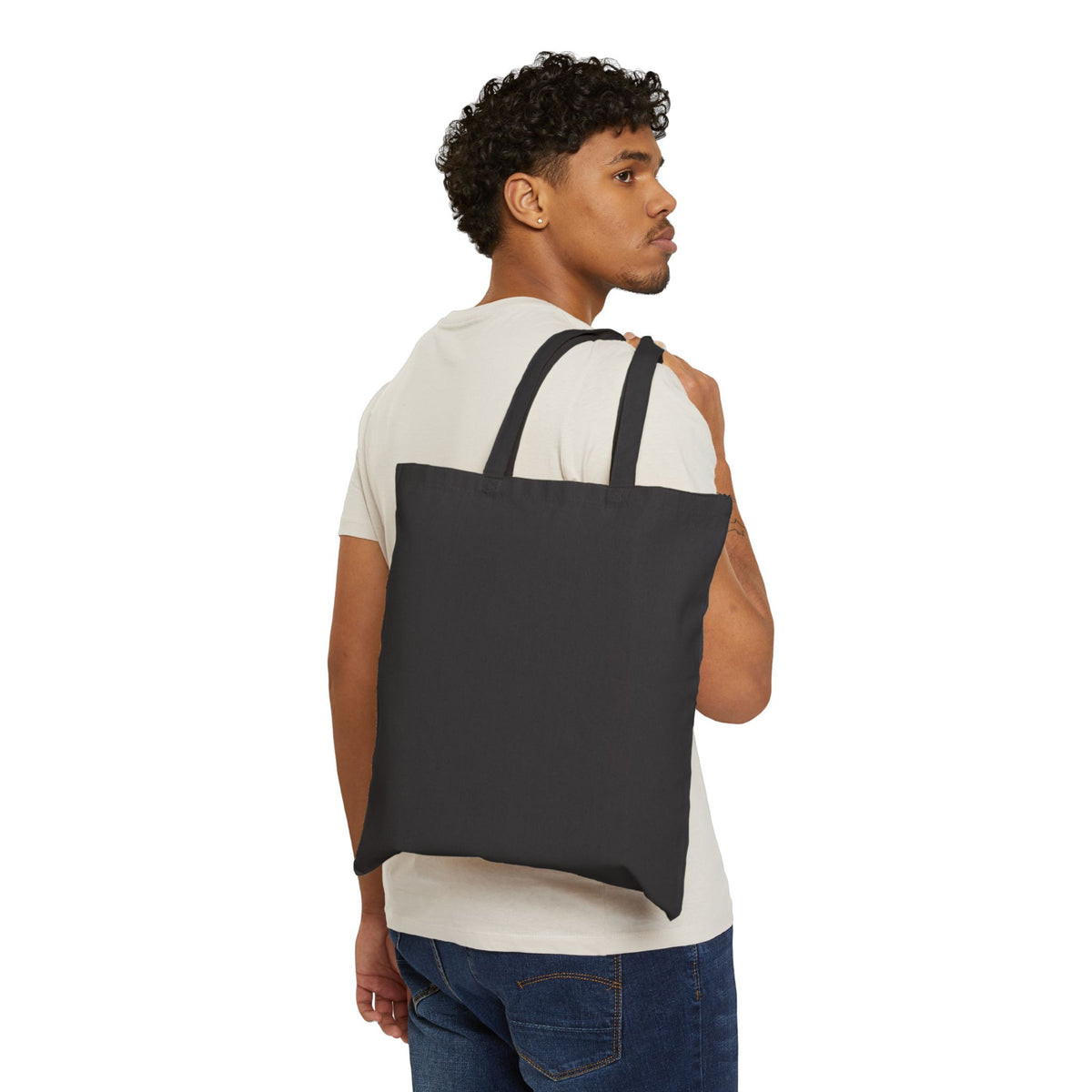 Misty Road | Shiba Inu Ink Wash Painting Tote Bag