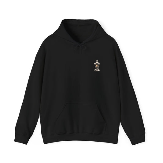 Snow Lantern | Shiba Inu Sumi-e Art Hoodie