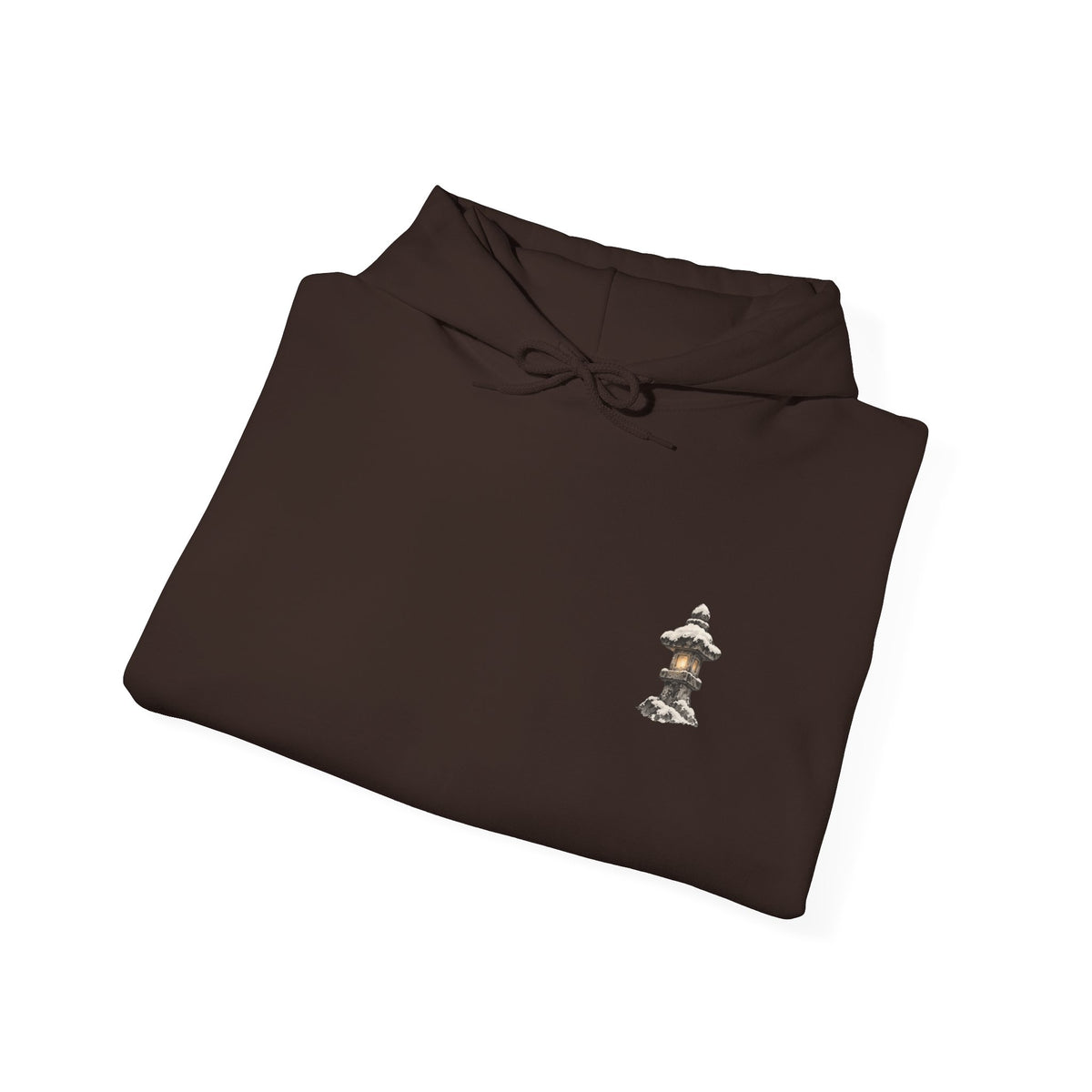 Snow Lantern | Shiba Inu Sumi-e Art Hoodie